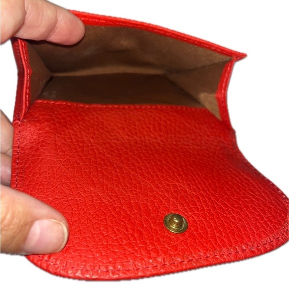 Dooney & Bourke Red Leather Wallet - Picture 9 of 14